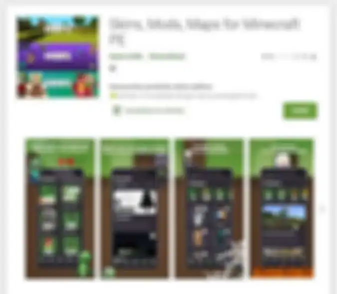 Skins, Mods, Maps for Minecraft PE