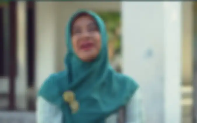 Pemeran Bu Tejo yang viral dalam film pendek Tilik