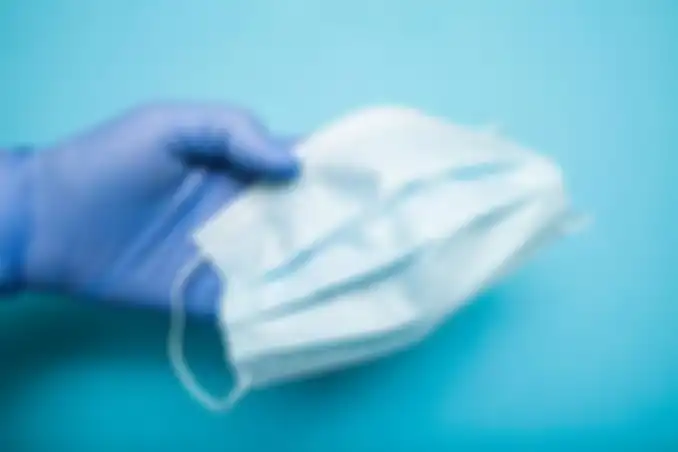 Masker bekas pakai