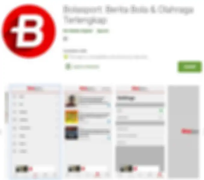 Aplikasi BolaSport di Google Play Store