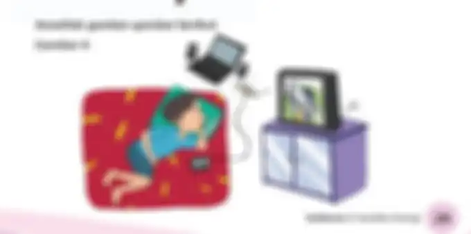 Ilustrasi menonton TV. Ini jawaban apa yang akan terjadi jika kita tidak menghemat energi listrik kelas 4 SD tema 2. 
