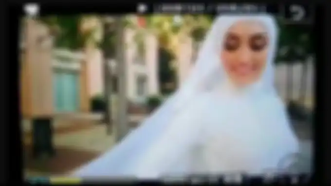 Video Pengantin Wanita Berfoto Sesaat Sebelum Ledakan di Beirut.