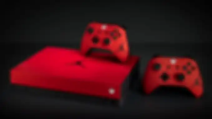 Tampilan dari edisi kolaborasi Xbox Series X dengan AIr Jordan