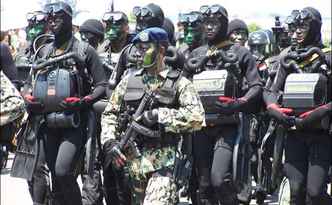 Komando Pasukan Katak atau Kopaska TNI angkatan laut