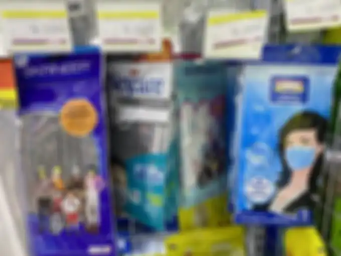 harga masker di supermarket sudah balik normal lagi