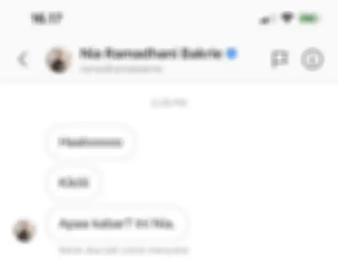 Percakapan Nia Ramadhani dengan Kiki Saputri