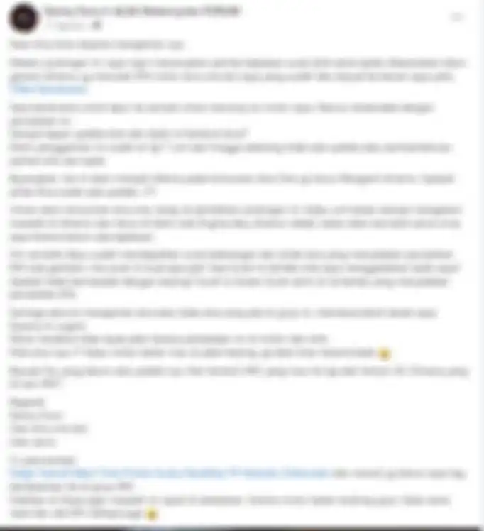 Postingan Denny terkait nomor mesin dinamo baru di motor listrik ALVA yang tak turut mengubah data di STNK dan BPKB.
