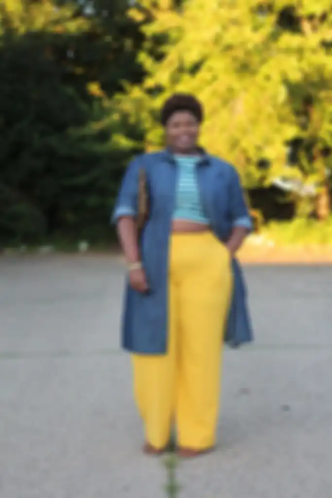 Wide leg pants