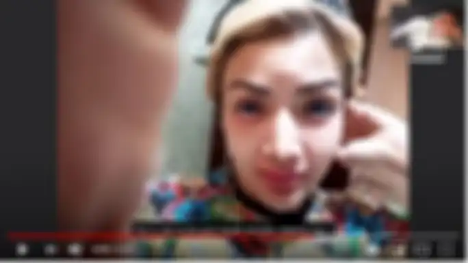 Wajah no make up Barbie Kumalasari