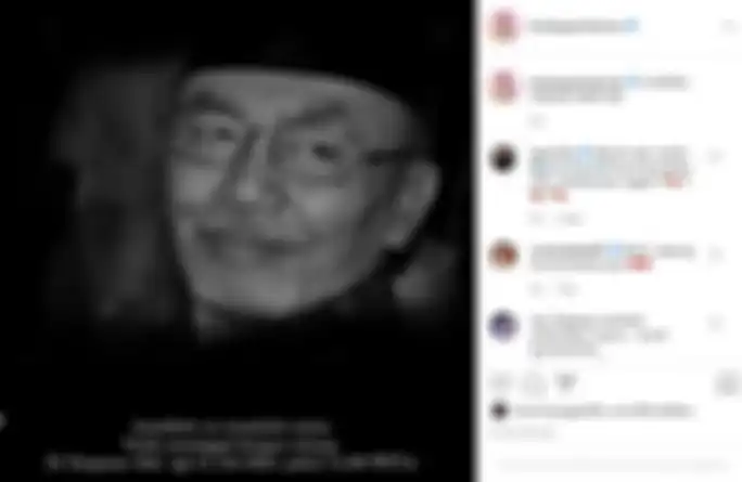 Unggahan Krisdayanti tentang ayahnya yang meninggal dunia.