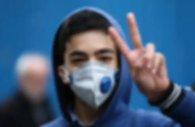 Cukup dua masker ya