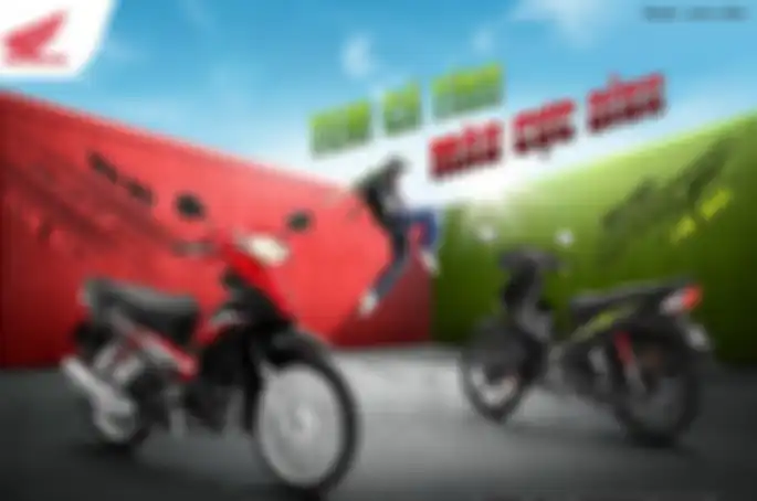 Pilihn Honda Blade 2023 ada pelek jari-jari dan cast wheel