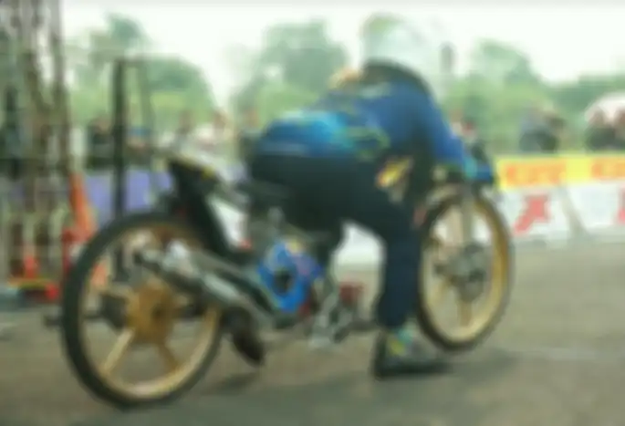Motor drag menggunakan Velg RCB model SP 522