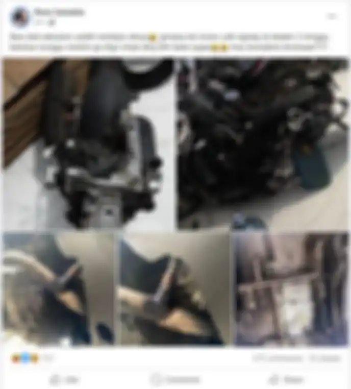Postingan Honda Stylo 160 mesin rembes oli.