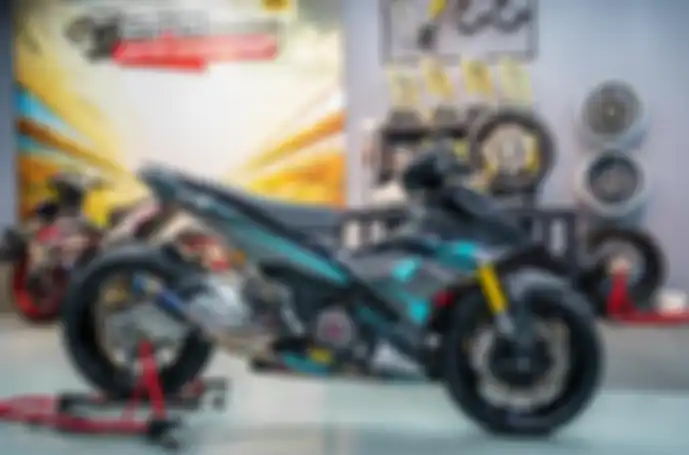Modifikasi motor Yamaha Exciter garapan bengkel Motorsport Speed Way di Vietnam