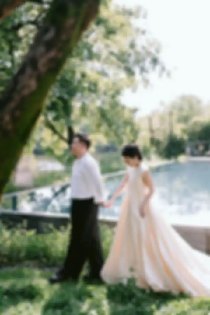 Foto pernikahan Boboho dan istri