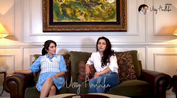 Ussy Sulistiawaty dan Mayangsari