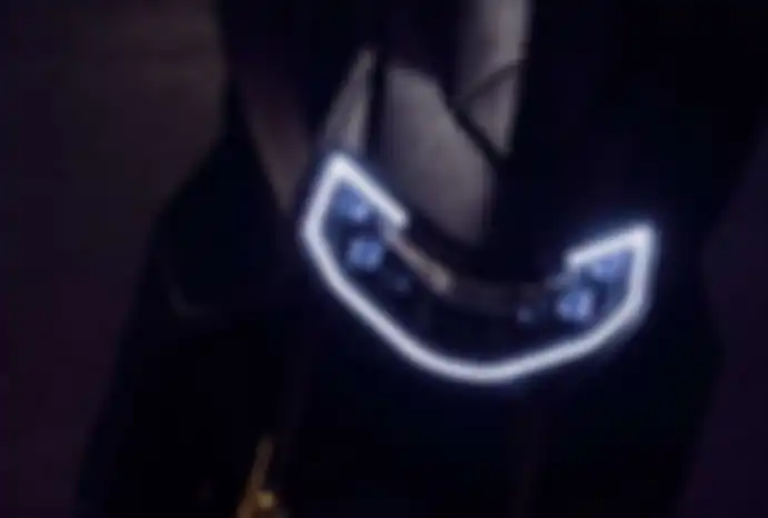Desain lampu depan sekilas mirip Yamaha NMAX.