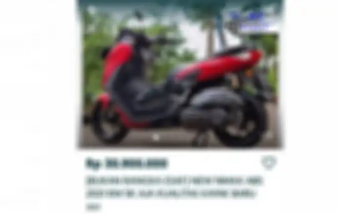 Kocak postingan jual motor Yamaha NMAX di MotoStart pakai bawa-bawa rangka eSAF.