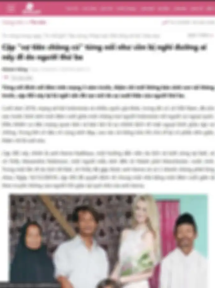 Nur Khamid dan Polly Alexandria jadi sorotan media asing asal Vietnam