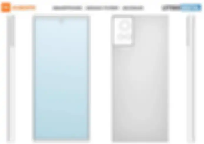 Paten desain HP Xiaomi pertama dengan modul kamera persegi.