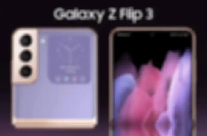 Render Samsung Galaxy Z Flip 3