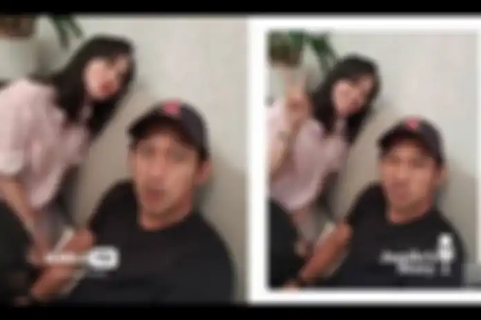Ibnu Jamil dan mantan istrinya, Ade Maya