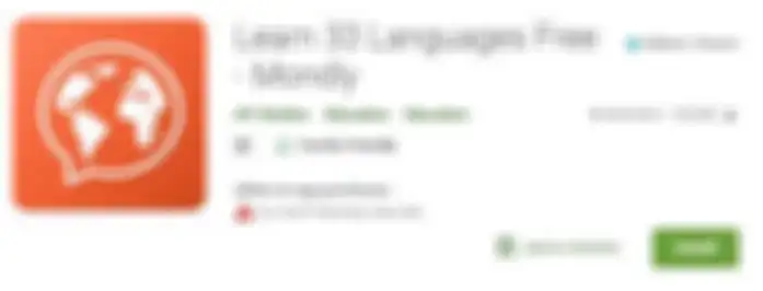 Aplikasi Mondly dapat diunduh lewat Play Store