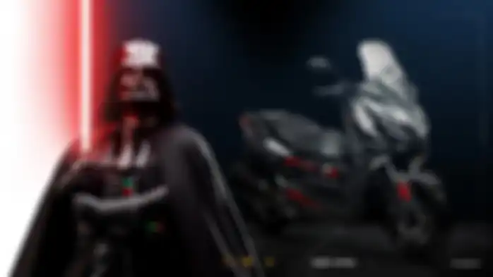 Yamaha XMAX Darth Vader dirilis Yamaha Brasil.