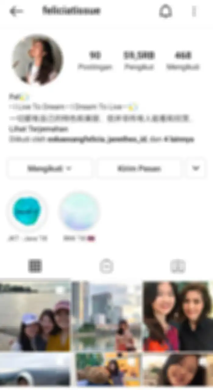 Instagram Felicia Tissue
