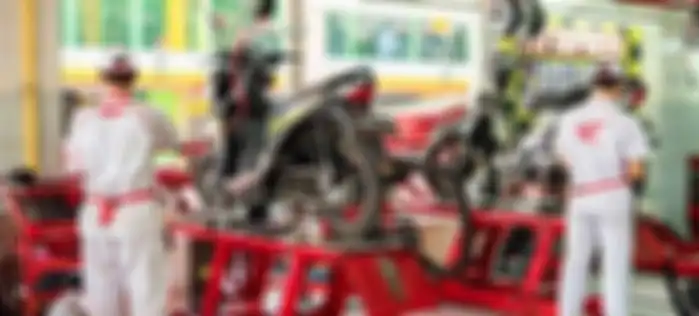 Ilustrasi servis di AHASS