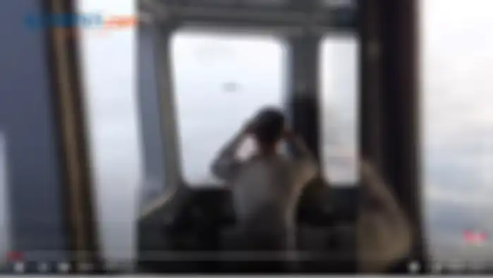 Bakamla mendeteksi adanya kapal asing di ZEE Indonesia yang ternyata Coast Guard China 