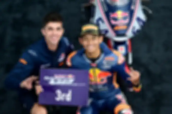 Veda Ega Pratama finis P3 di Race 2 Red Bull Rookies Cup Austria.
