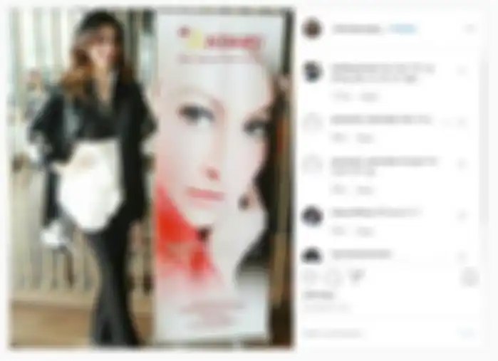 Pembukaan bisnis kecantikan Diana Pungky pada tahun 2016 silam 
