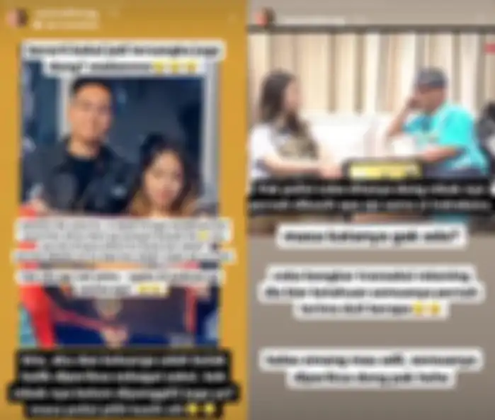 Kolase postingan Vanessa Khong minta pihak berwajib juga periksa mantan pacar Indra Kenz terkait kasus Binomo