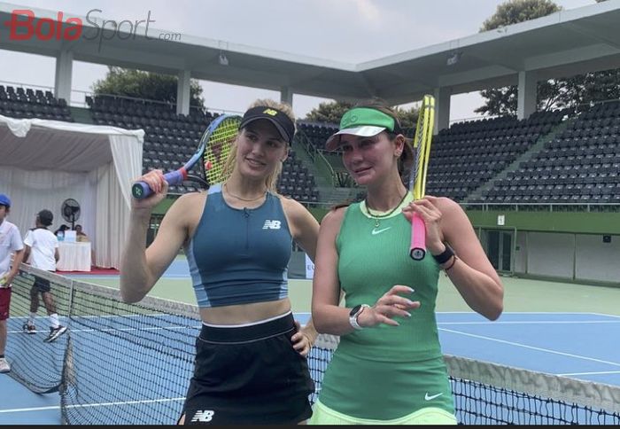 (Ki-ka) Petenis Kanada, Eugenie Bouchard dan Aktris Luna Maya.