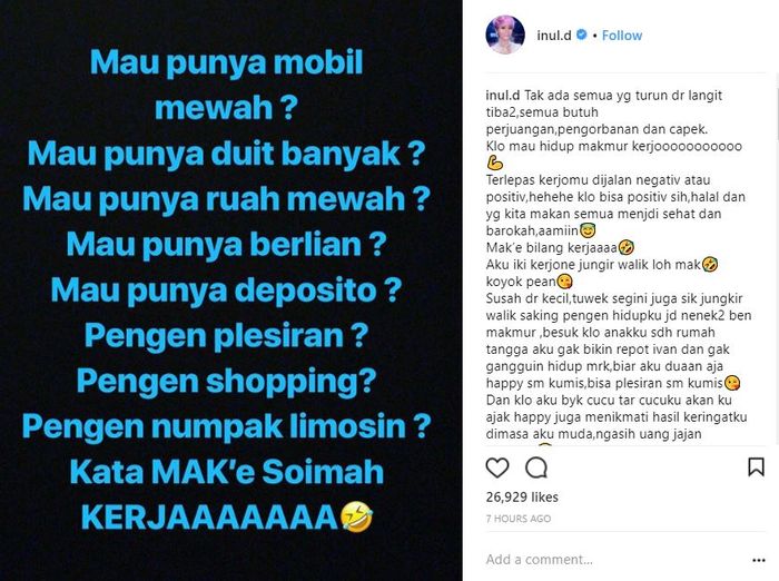 Curhatan Inul Daratista