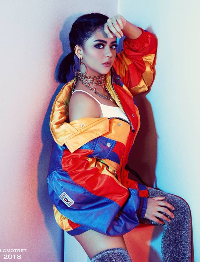 Jenita Janet tampil ala gaya Hip Hop
