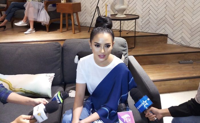 Ririn Ekawati saat ditemui Grid.ID di kawasan Senayan, Jakarta Selatan, Kamis (19/4/2018).