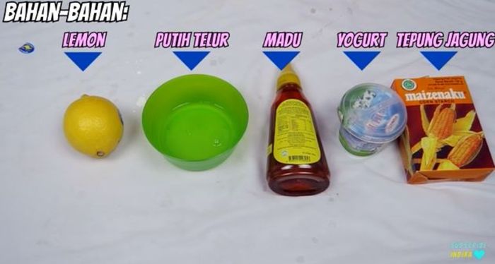 Bahan-bahan alami bleaching