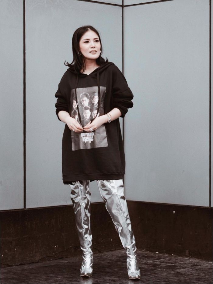  Nindy Ayunda memang dikenal dengan penampilannya yang super stylish