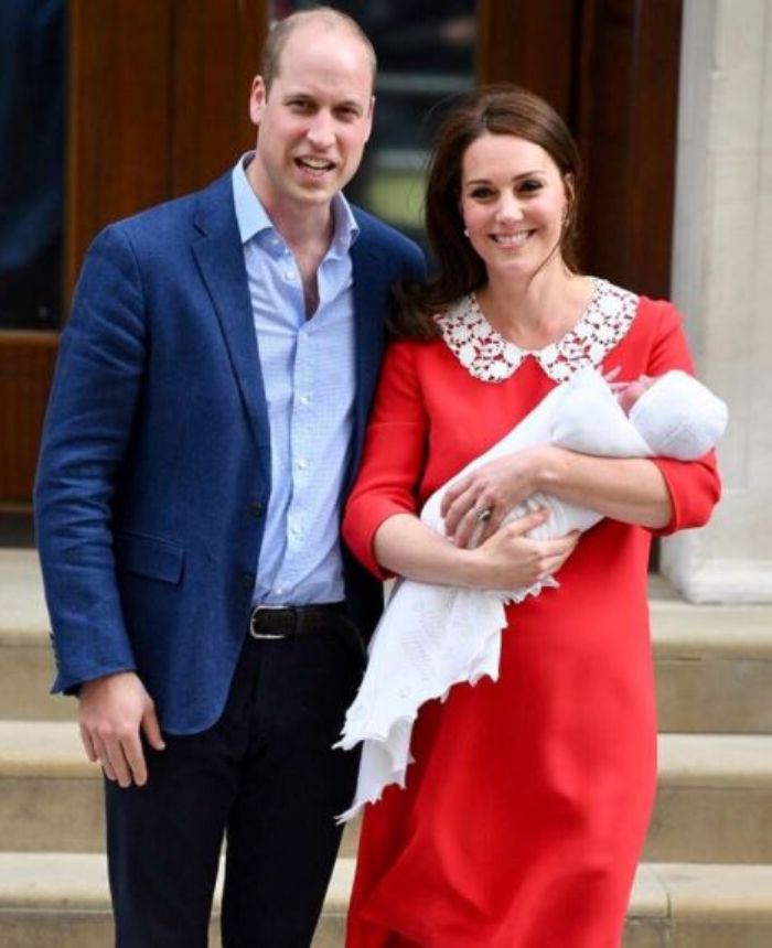 Pangeran Williams dan Kate Middleton serta bayi ketiga mereka 