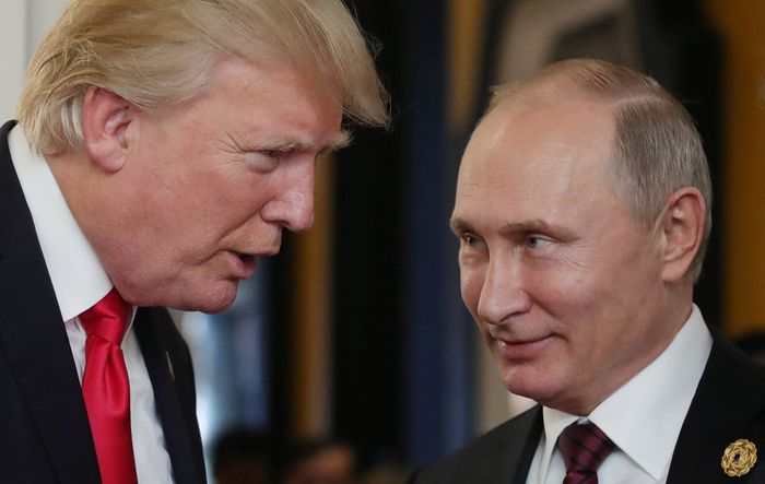 Donald Trump dan Vladimir Putin