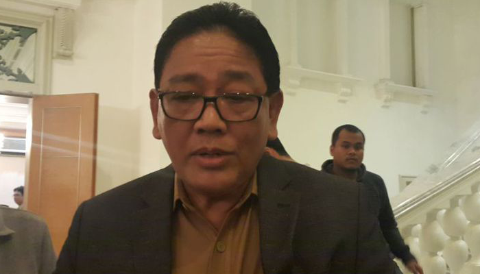 Kepala Dinas Pendidikan DKI Jakarta Sopan Adrianto di Balai Kota DKI Jakarta, Jalan Medan Merdeka Selatan, Senin (21/8/2017) 