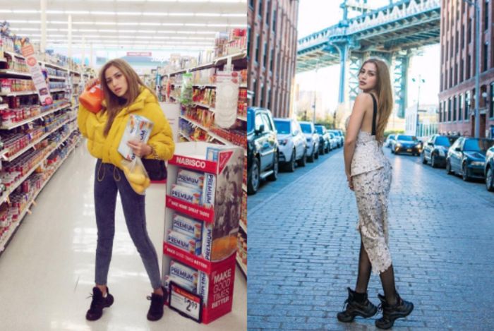 Berbagai gaya OOTD Jessica Iskandar