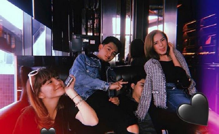 Foto kebersamaan Beby Tsabina dan Maxime Bouttier