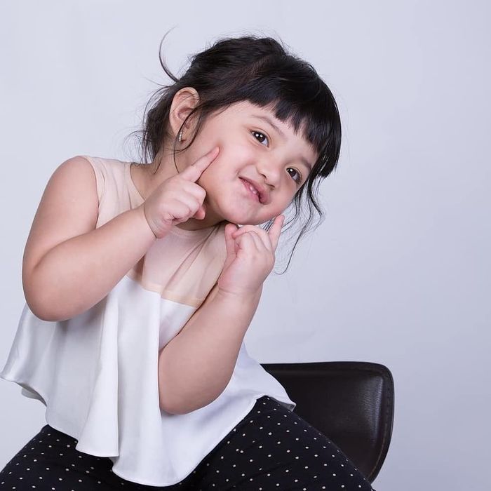 Tingkah lucu Arsy Hermansyah seringkali membuat gemas. 