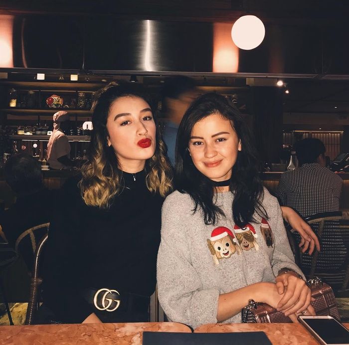 Potret Natasha Ryder (kiri) dan Kimberly Ryder (kanan)