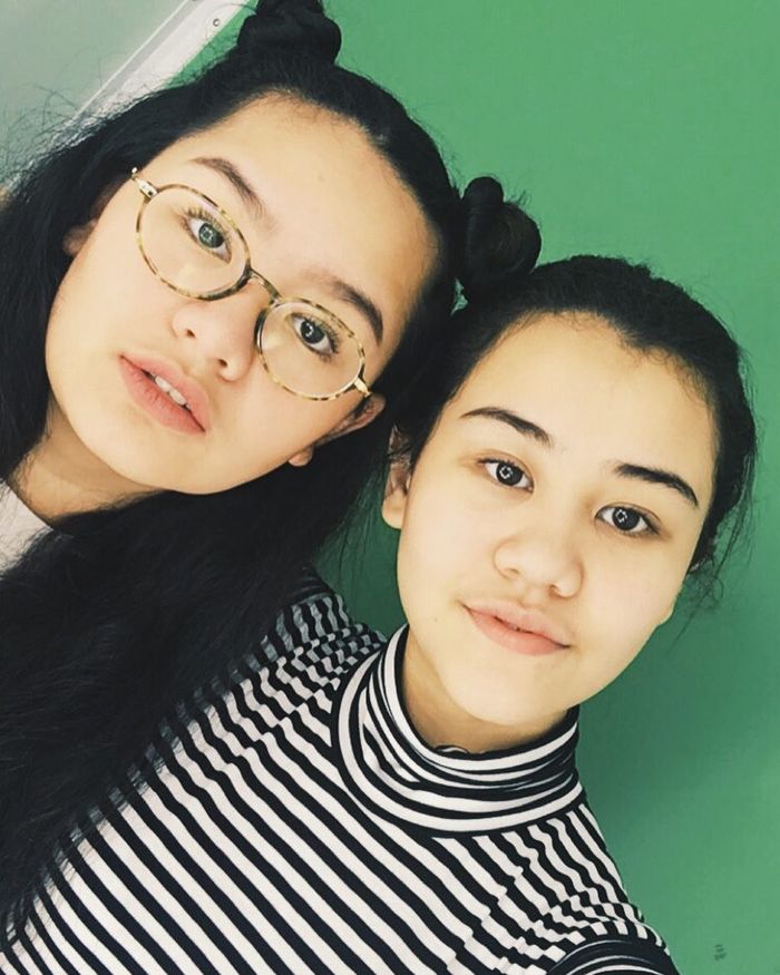 Aaliyah Massaid dan Zahwa Massaid yang selalu kompak