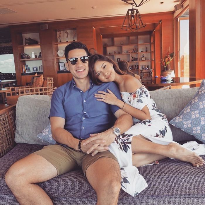 Pasangan selebriti Nana Mirdad dan Andrew White